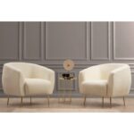 Uscire Πολυθρόνα Ύφασμα ροζ 70x82x82cm ed1055