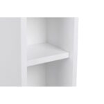 Κομοδίνο Fila άσπρη 42x20x65cm μελαμίνη ed105 - Image 4