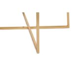 Σετ καρέκλες Madrid μέταλλο βελούδο σκούρο μπλε 4 τεμάχια 50x49x90cm ed10698 - Image 4