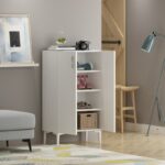 Παπουτσοθήκη Chetri άσπρη μελαμίνη 60x34x105cm ed10721 - Image 5