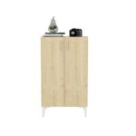 Παπουτσοθήκη Chetri Sapphire Oak μελαμίνη 60x34x105cm ed10722 - Image 4