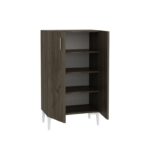 Παπουτσοθήκη Chetri καρυδί μελαμίνη 60x34x105cm ed10724 - Image 3