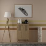 Παπουτσοθήκη Asimo Sapphire Oak 60x35x90 6cm μελαμίνη ed10740