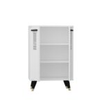 Παπουτσοθήκη Asimo άσπρο 60x35x90 6cm μελαμίνη ed10742 - Image 3