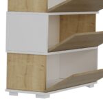 Έπιπλο εισόδου παπουτσοθήκη Aris oak μελαμίνη 90x35x93cm ed10744 - Image 3