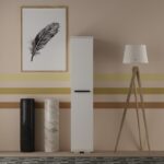 Παπουτσοθήκη Asimo λευκό 29 6x35x156 6cm μελαμίνη ed10753