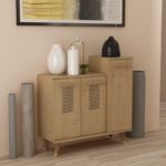 Παπουτσοθήκη Asimo Sapphire Oak 90x35x90 6cm μελαμίνη ed10758 - Image 5