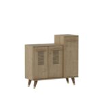 Παπουτσοθήκη Asimo Sapphire Oak 90x35x90 6cm μελαμίνη ed10758 - Image 4