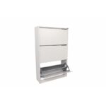 Παπουτσοθήκη Adore 73x26x119cm μελαμίνη άσπρη ed1080 - Image 5