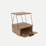 Κομοδίνο Lida Pine μελαμίνη 42x52x41cm ed1082 - Image 3