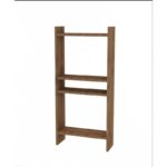 Ραφιέρα Pera καρυδί χρώμα μελαμίνη 52 4x22x90cm ed10956 - Image 3