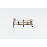 Έπιπλο τηλεόρασης Cupe Sapphire χρώμα 160x24 5x50 4cm ed10970 - Image 4