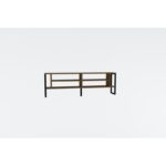 Έπιπλο τηλεόρασης Cupe καρυδί χρώμα 160x24 5x50 4cm ed10971 - Image 3