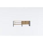 Έπιπλο τηλεόρασης Asrın Sapphire 160x24 5x50 4cm ed10985 - Image 2