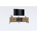 Έπιπλο τηλεόρασης Shape Sapphire Oak 160x40x50cm ed11001 - Image 4