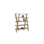 Βιβλιοθήκη Conde Sapphire δρυς μελαμίνη 120x25x150εκ ed11002 - Image 4