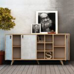 Μπουφέ Leija 140x40x89cm μελαμίνη ed1115 - Image 4