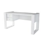 Γραφείο Signore λευκό 158 4x60x72 2cm μελαμίνη ed1130 - Image 3