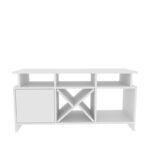 Βάση τηλεόρασης Auburn White 120x29 9x60 6cm ed11648 - Image 4