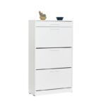 Παπουτσοθήκη Adore 75x29x128cm μελαμίνη άσπρη ed1167 - Image 4