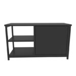 Έπιπλο τηλεόρασης Musketo μαύρο ανθρακί 89 6x35 3x50 8cm ed11681 - Image 3