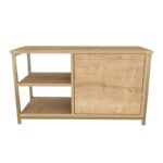 Έπιπλο τηλεόρασης Musketo χρυσό Oak 89 6x35 3x50 8cm ed11687 - Image 3