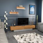 Έπιπλο τηλεόρασης Lusi λευκό 180x31x40cm ed11704 - Image 5