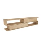 Έπιπλο τηλεόρασης Corso oak 160x35 3x38 6cm ed11730 - Image 3