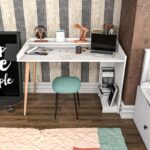 Γραφείο Volte μελαμίνη λευκό χρώμα 121 8x59x88 3cm ed11742