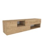 Έπιπλο τηλεόρασης Luso oak 160x37 7x40cm ed11777 - Image 4