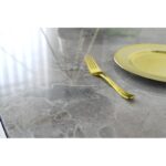 Τραπεζαρία İkon άσπρο γκρι μελαμίνη 180x90x77εκ ed1181 - Image 4