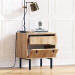 Κομοδίνο Nadia 45x50x40cm μελαμίνη ed1186 - Image 4