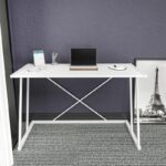 Γραφείο Adelaide μελαμίνη λευκό 114x60x75cm ed11884 - Image 5