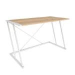 Γραφείο Adelaide μελαμίνη λευκό oak 114x60x75cm ed11887 - Image 3