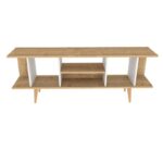 Έπιπλο τηλεόρασης Akya Sapphire λευκό 160x35x38 6cm ed11904 - Image 3