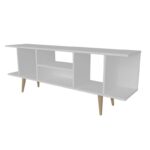 Έπιπλο τηλεόρασης Akya λευκό 160x35x38 6 ed11906 - Image 3