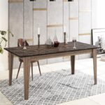 Τραπέζι Asti 180x90x76 8cm μελαμίνη ed1191