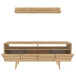 Έπιπλο τηλεόρασης Ola Sapphire χρώμα 160x35x64 5cm ed11922 - Image 4