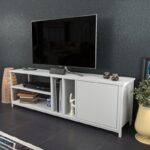 Έπιπλο τηλεόρασης Pisa λευκό 140x35 3x50 8cm ed11948 - Image 5