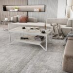 Τραπέζι σαλονιού Flora άσπρο μελαμίνη 120x60x45 8εκ ed12017 - Image 2