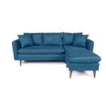 Γωνιακός καναπές Sofia Right μπλε 215x91x145cm ed1205 - Image 5