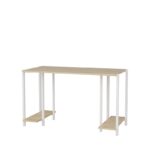 Γραφείο Academy λευκό oak μελαμίνη 125 2x60x73 8cm ed12072 - Image 4