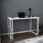 Γραφείο Accordo λευκό χρώμα μελαμίνη 120x60x74 8cm ed12093