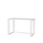 Γραφείο Accordo λευκό χρώμα μελαμίνη 120x60x74 8cm ed12093 - Image 4
