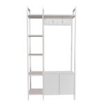 Έπιπλο εισόδου Doga άσπρο μελαμίνη 90x35x175εκ ed12097 - Image 4