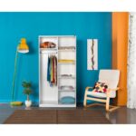 Ντουλάπα Sweat άσπρο μελαμίνη 94x52x182εκ ed1209 - Image 5