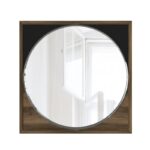 Καθρέφτης Vivalde μελαμίνη 60X60cm ed12158 - Image 4