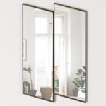 Διακοσμητικός καθρέφτης Dora 44x70cm μελαμίνη ed12161 - Image 5