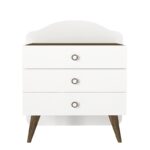 Συρταριερα Lora καρυδί μελαμίνη 72x38 6x89εκ ed12165 - Image 3