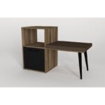 Έπιπλο εισόδου Blume καρυδί μαύρο 103 2x45x72cm ed12172 - Image 5